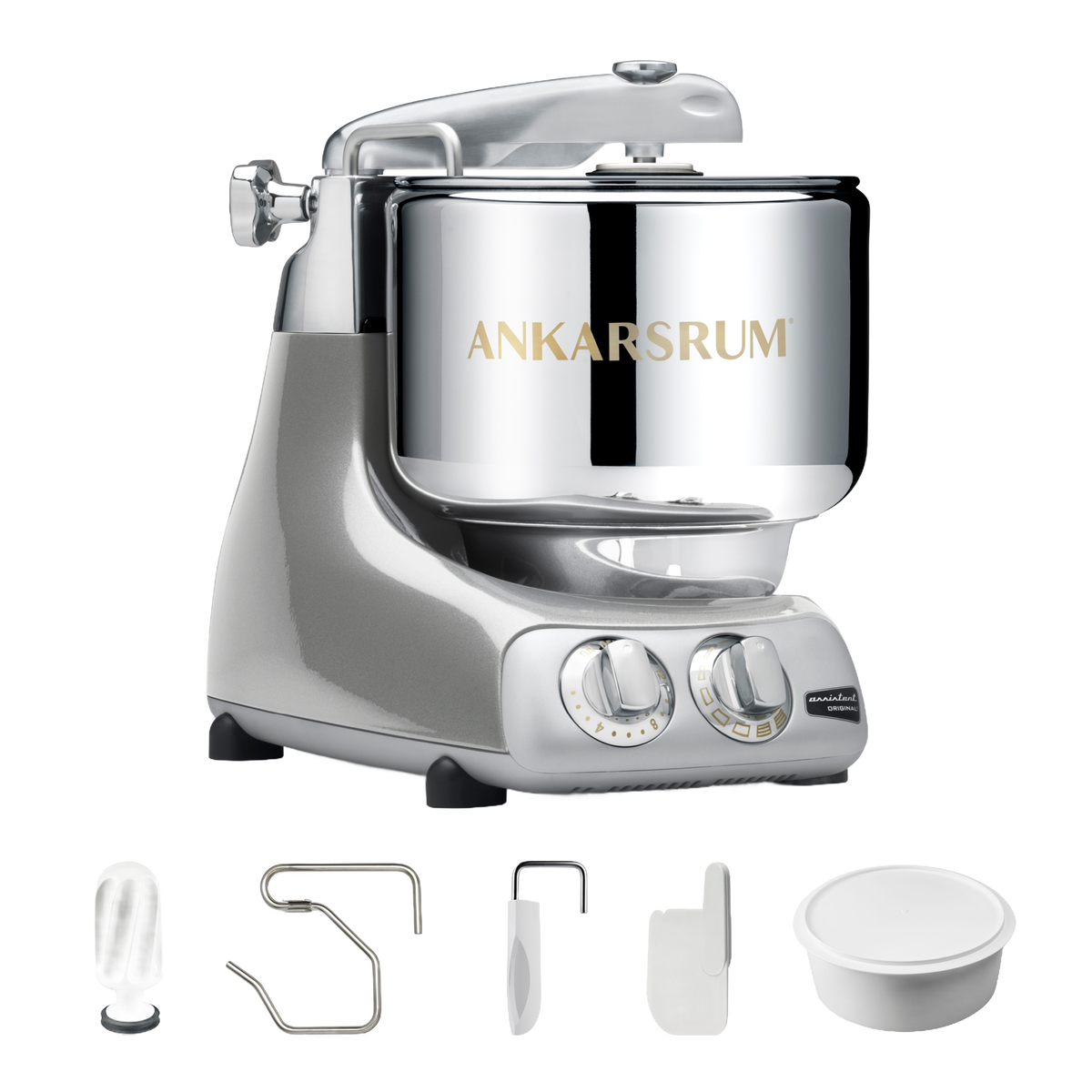 Ankarsrum Assistent Original Stand Mixer with Essential Tools