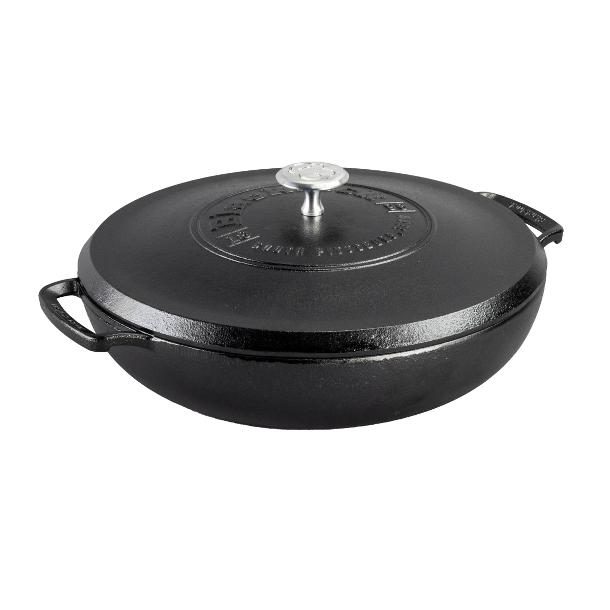 Lodge Blacklock Cast Iron Braiser with Lid