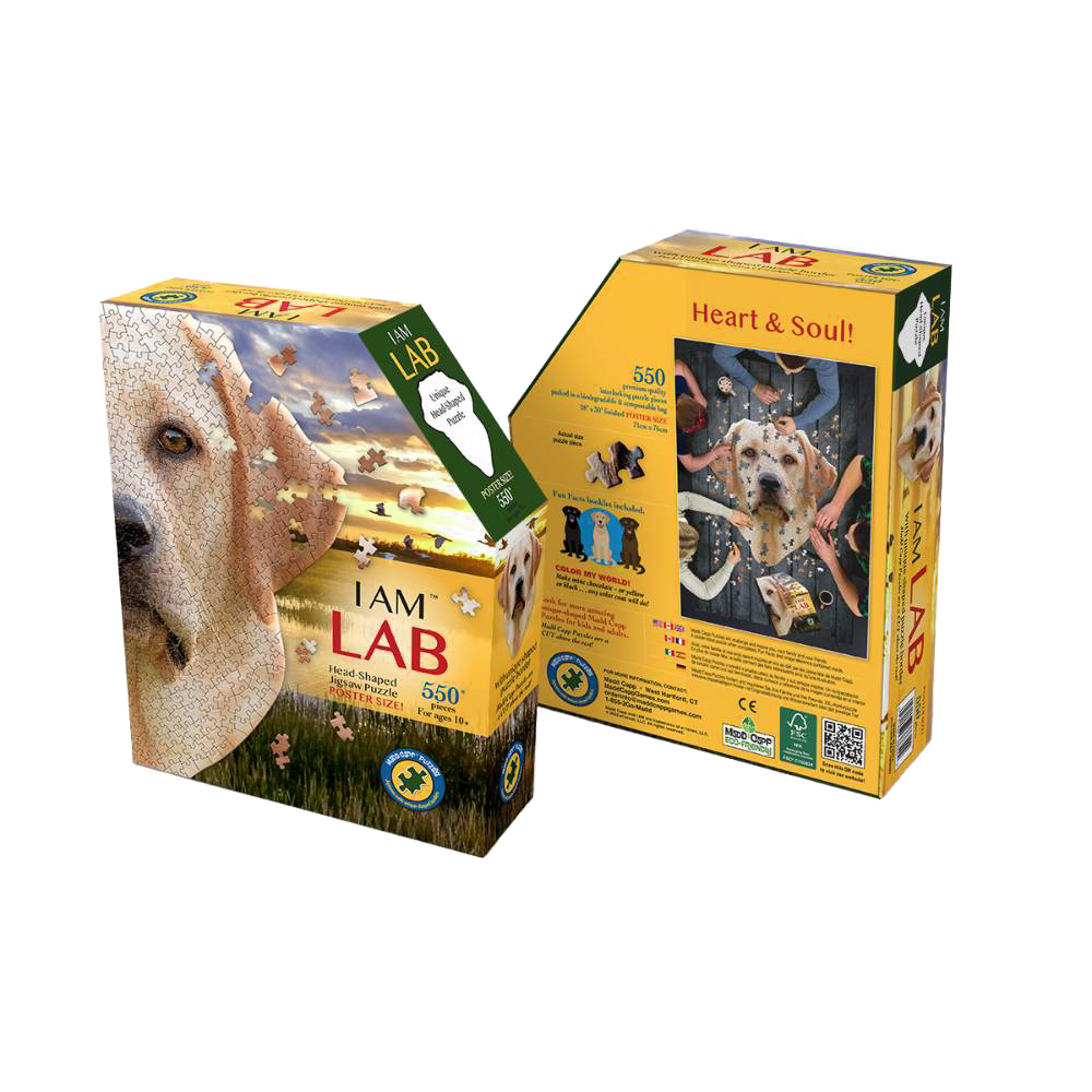 Shaped Jigsaw Puzzle - Lab - 550pcs