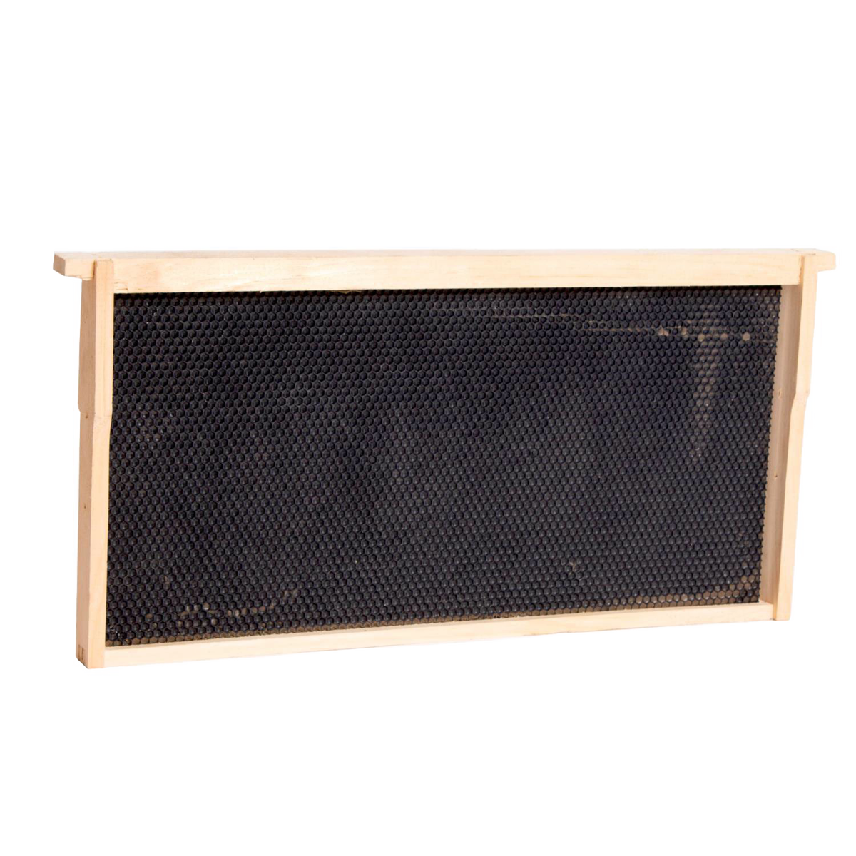 Deep Wood Bee Frame with Heavy Waxed Plastic