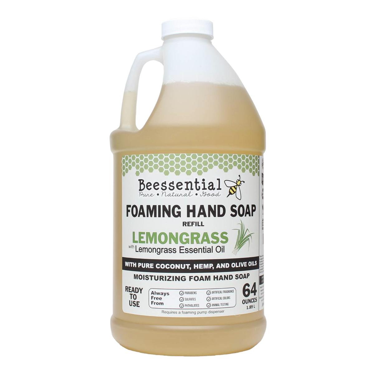 Beessential Foaming Hand Soap Refill - 64 oz