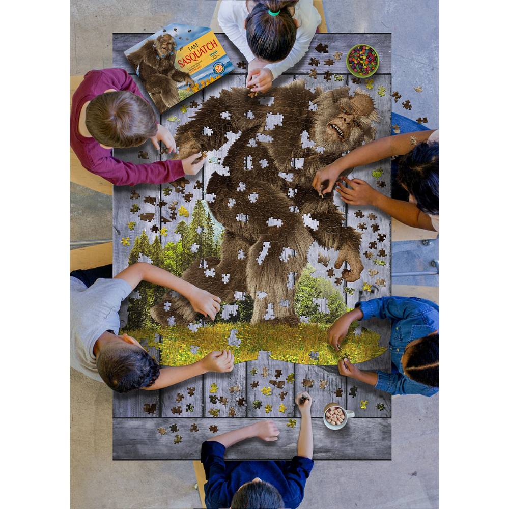 Shaped Jigsaw Puzzle - Sasquatch - 1000pcs