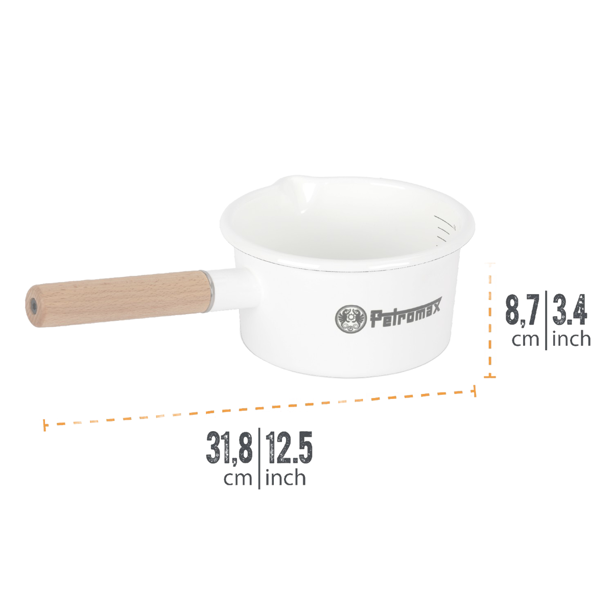 Petromax Enamel Pan for Outdoor Cooking