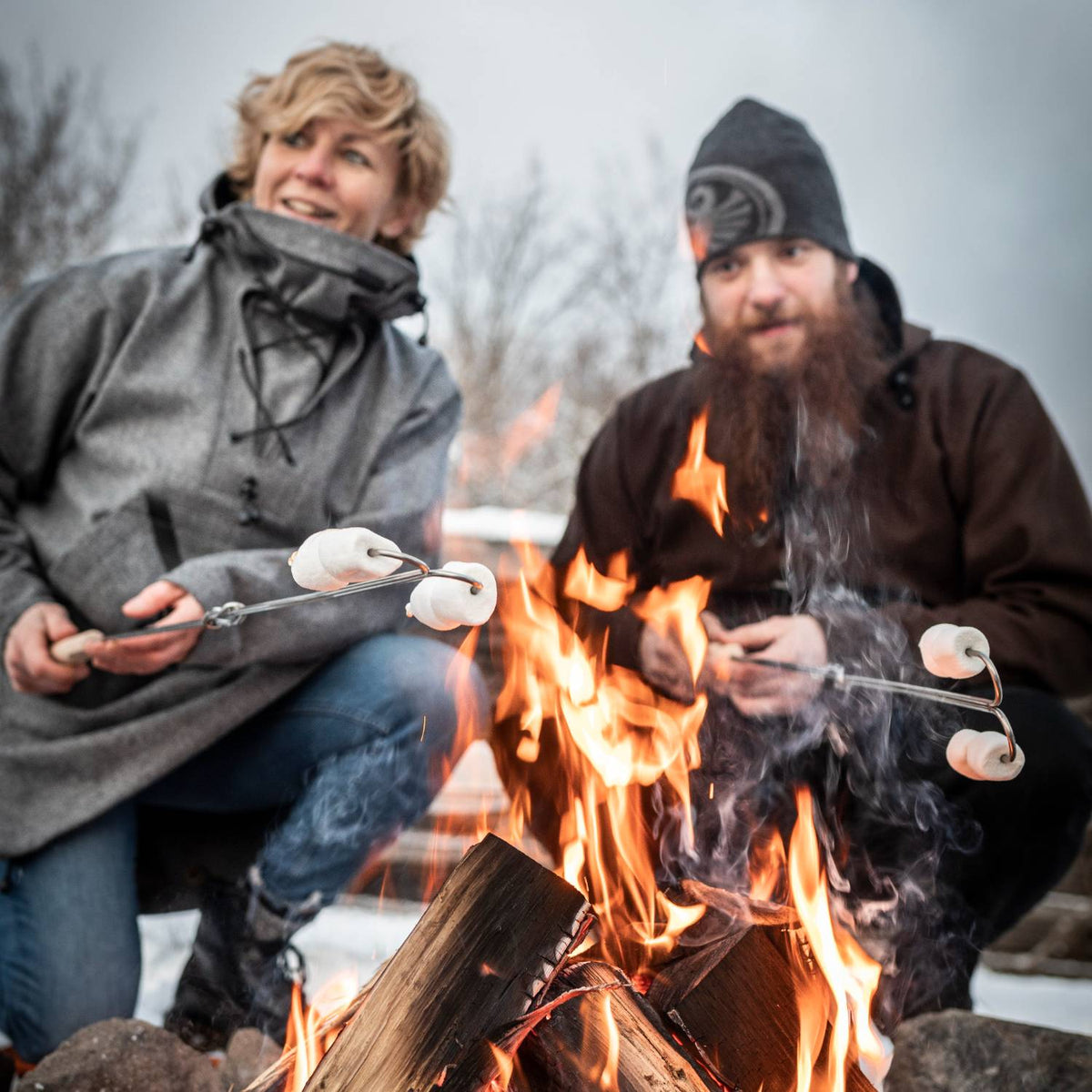 Petromax Campfire Skewer with Adjustable Handle