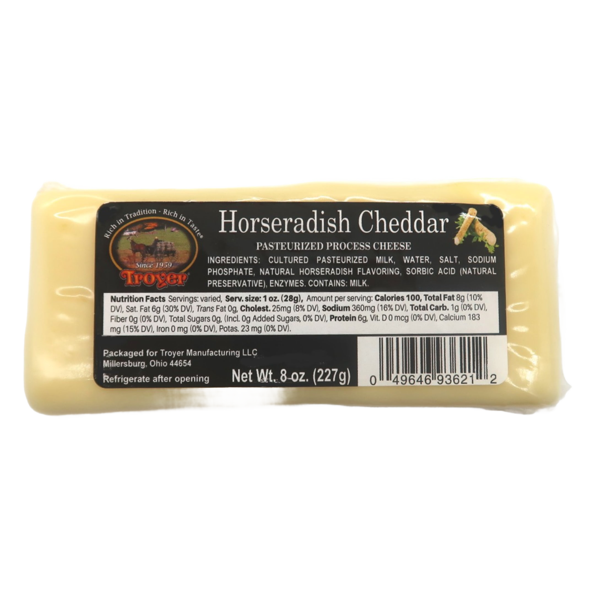 Shelf-Stable Cheese Food - Two 8-oz Packs