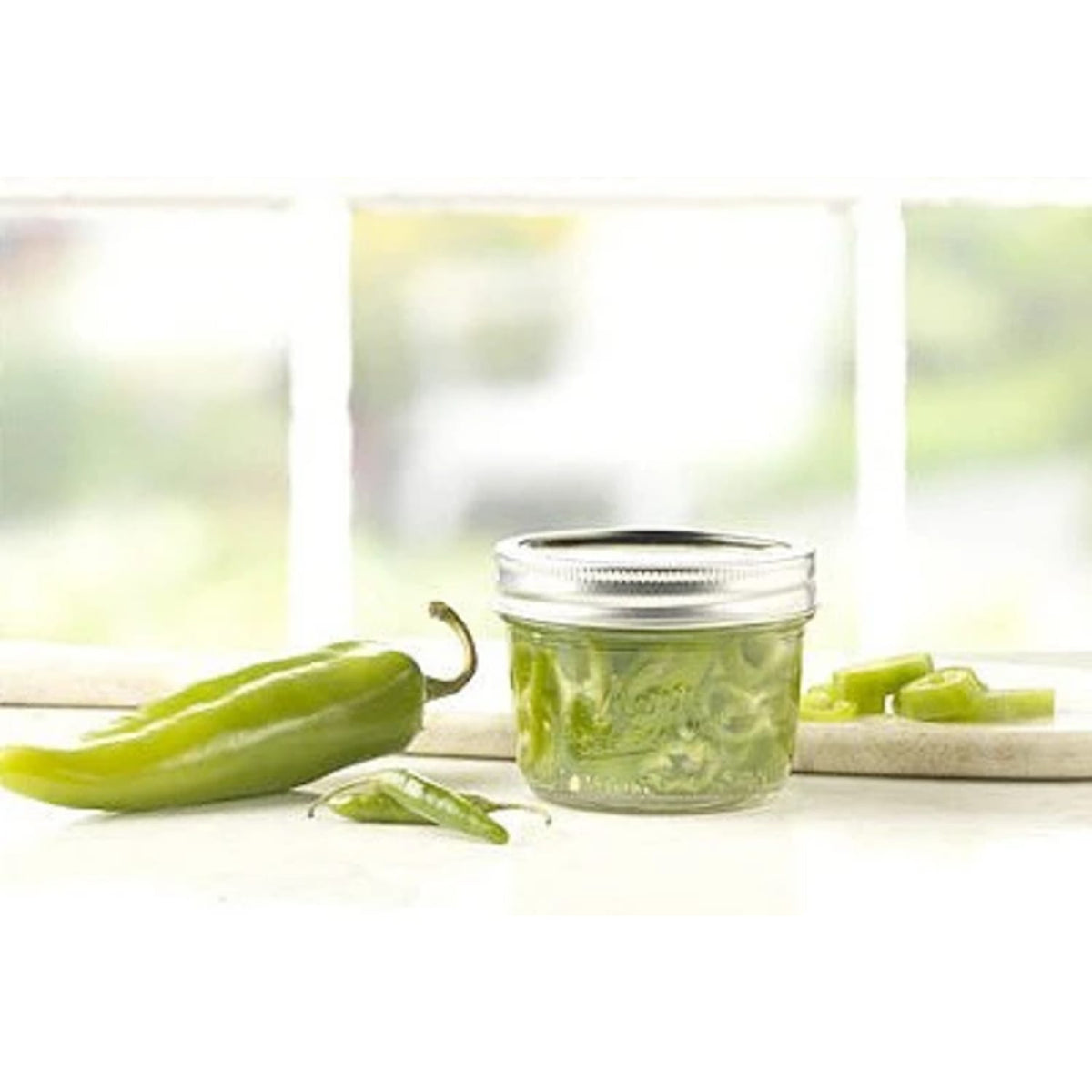 Kerr Wide Mouth Half-Pint Canning Jars (12)