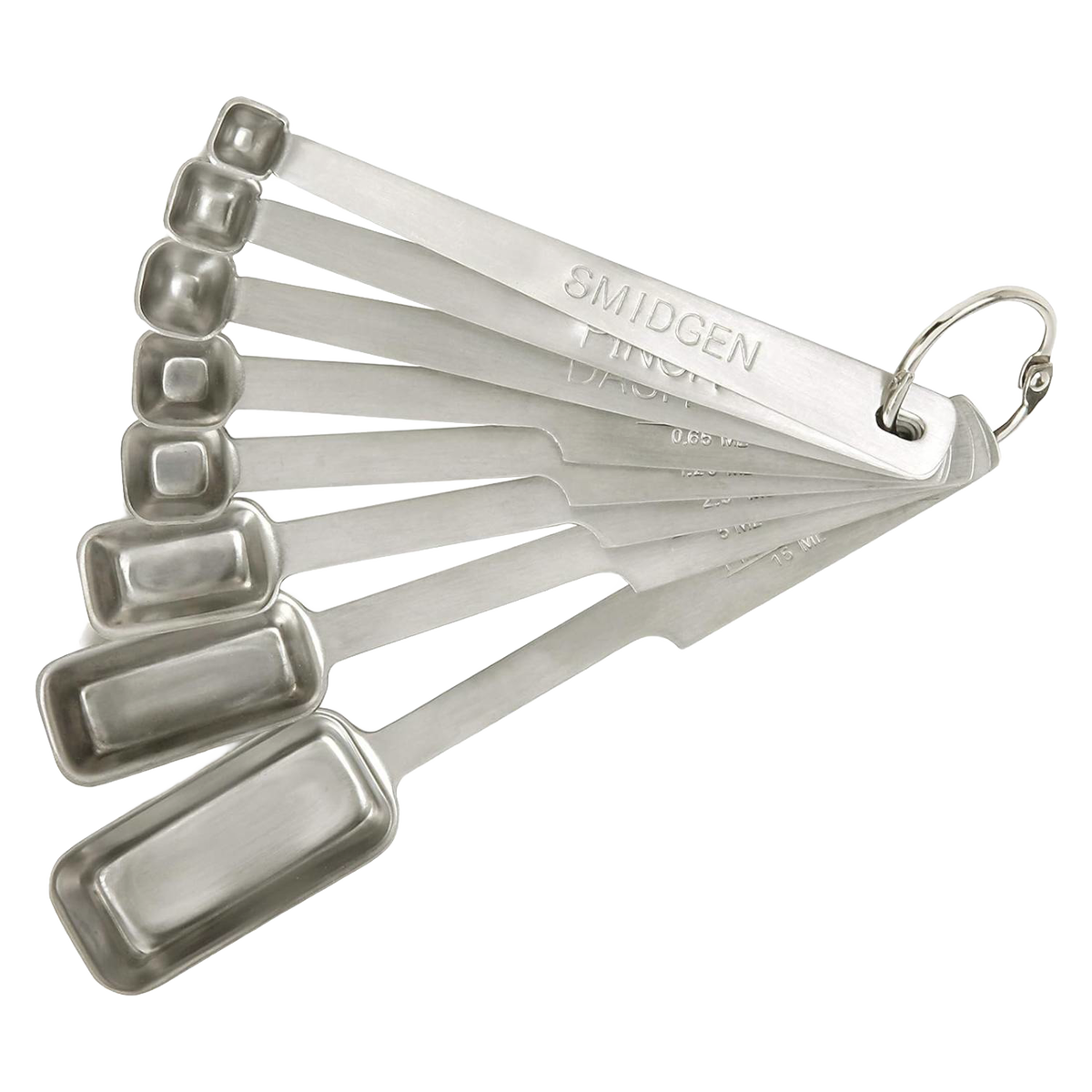 Stainless Steel Measuring Spoons - 8pc