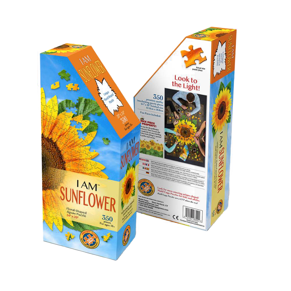 Shaped Jigsaw Puzzle - Sunflower- 350pcs