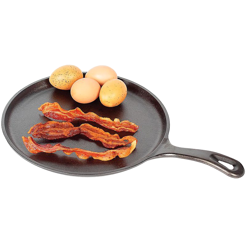 Lodge Logic Cast Iron Old-Style Round Griddle
