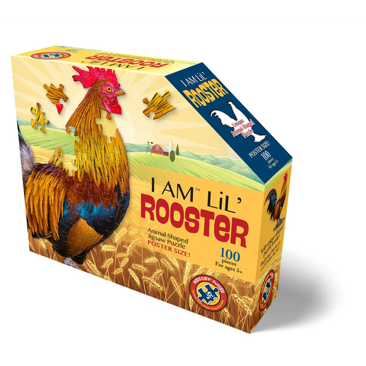 Shaped Jigsaw Puzzle - Rooster - 100pcs
