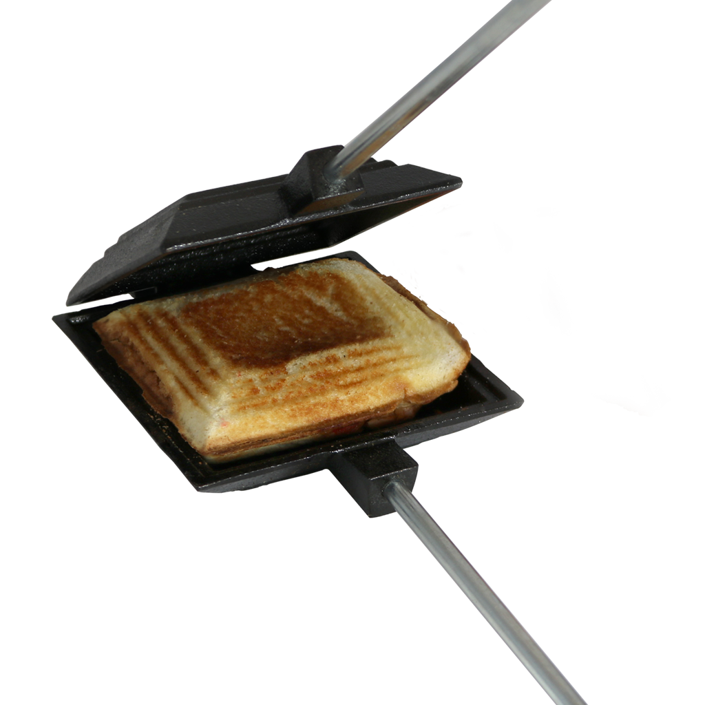 Cast Iron Square Pie Iron
