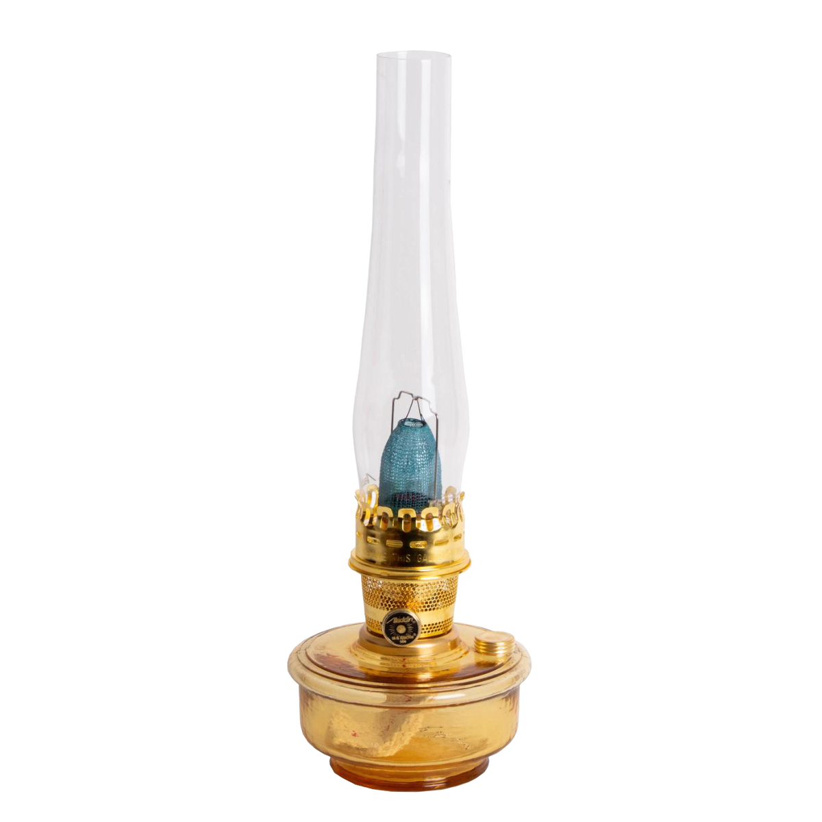 Aladdin Amber Regency Wall Oil Lamp