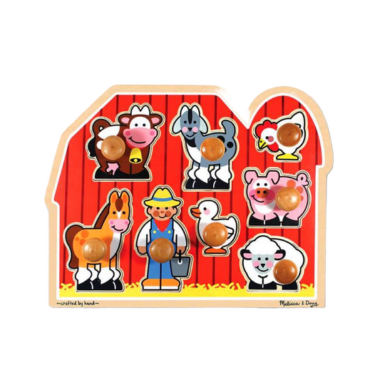 Farm Friends Jumbo Knob Puzzle