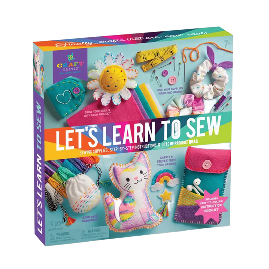 Let's Learn to Sew Craft Kit for Kids