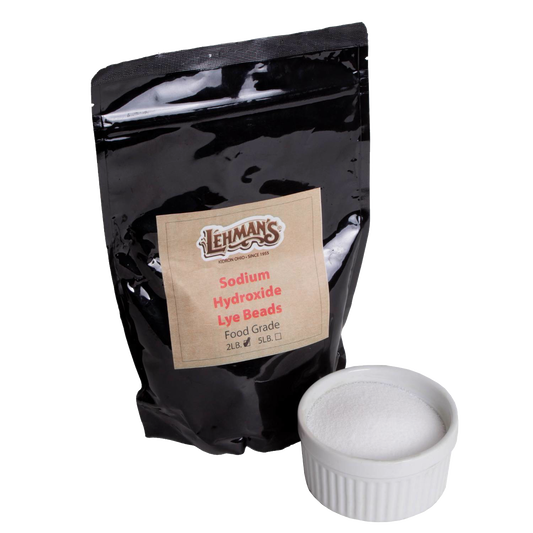 Lehman's Sodium Hydroxide - Lye Beads for Soap Making