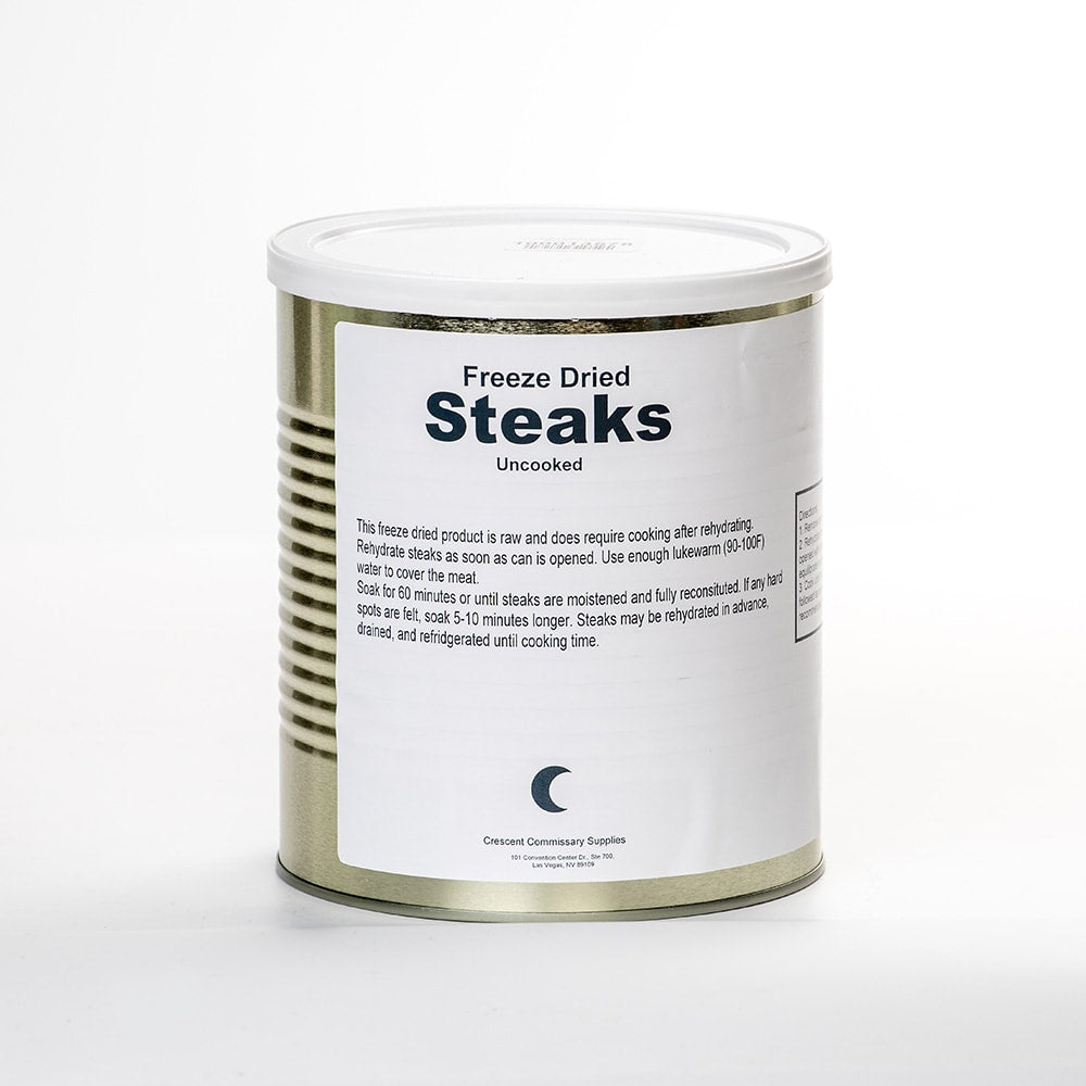 Freeze-Dried Sirloin Steaks