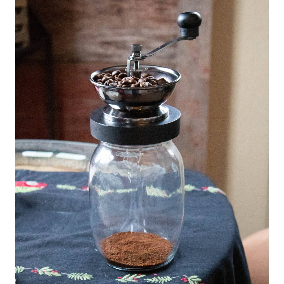 Lehman's Own Mason Jar Coffee Grinder