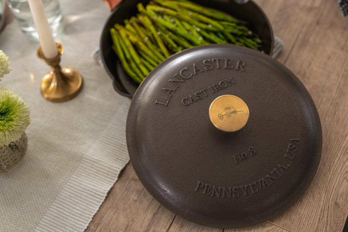 Lancaster Cast Iron No. 8 Skillet Lid - 10-1/2"