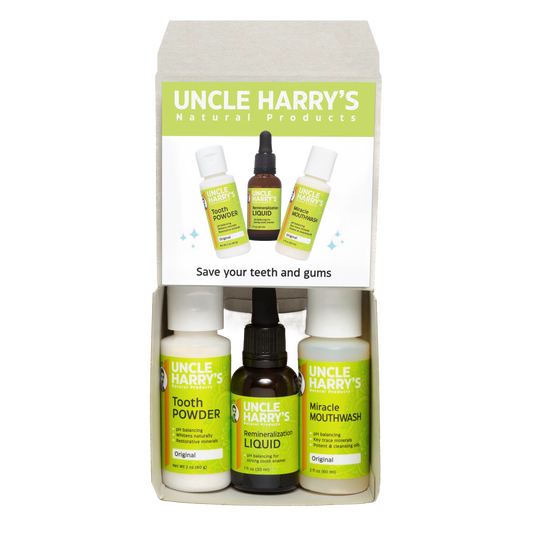 Uncle Harry's Remineralization Kit for Tooth Enamel