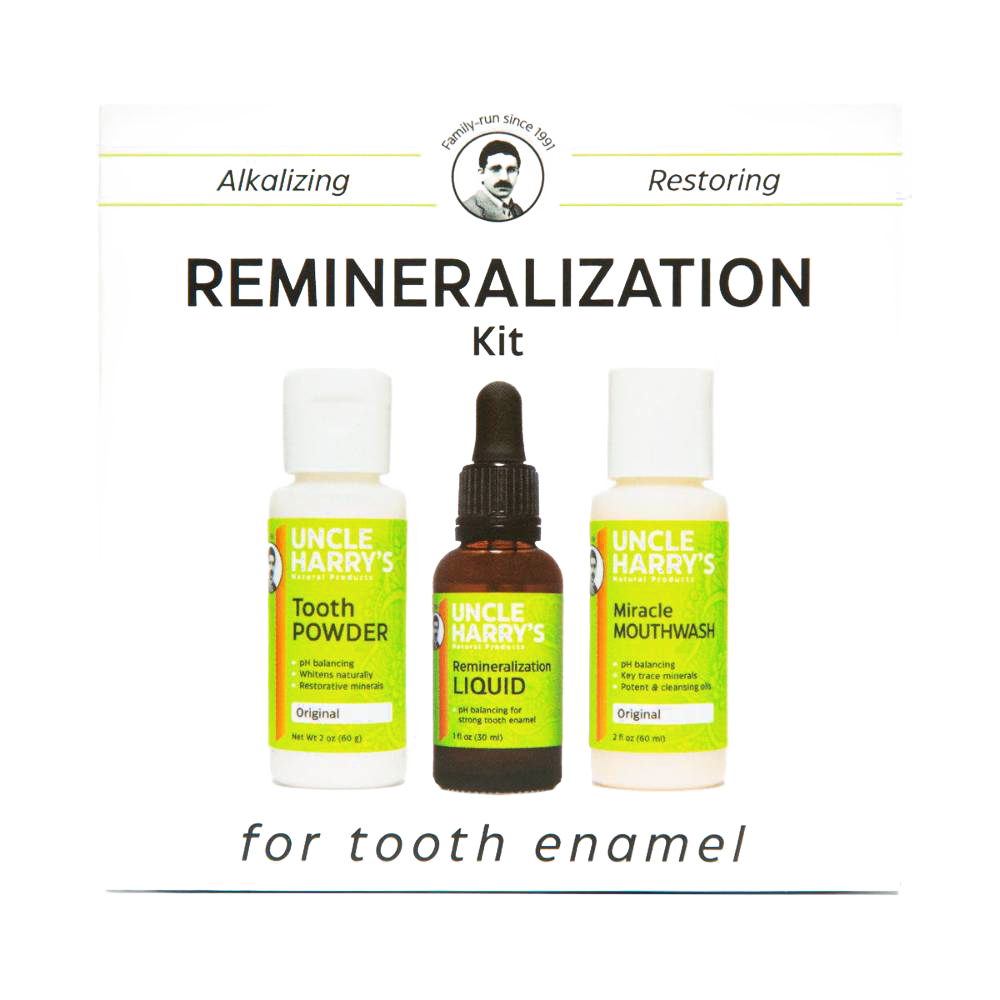 Uncle Harry's Remineralization Kit for Tooth Enamel