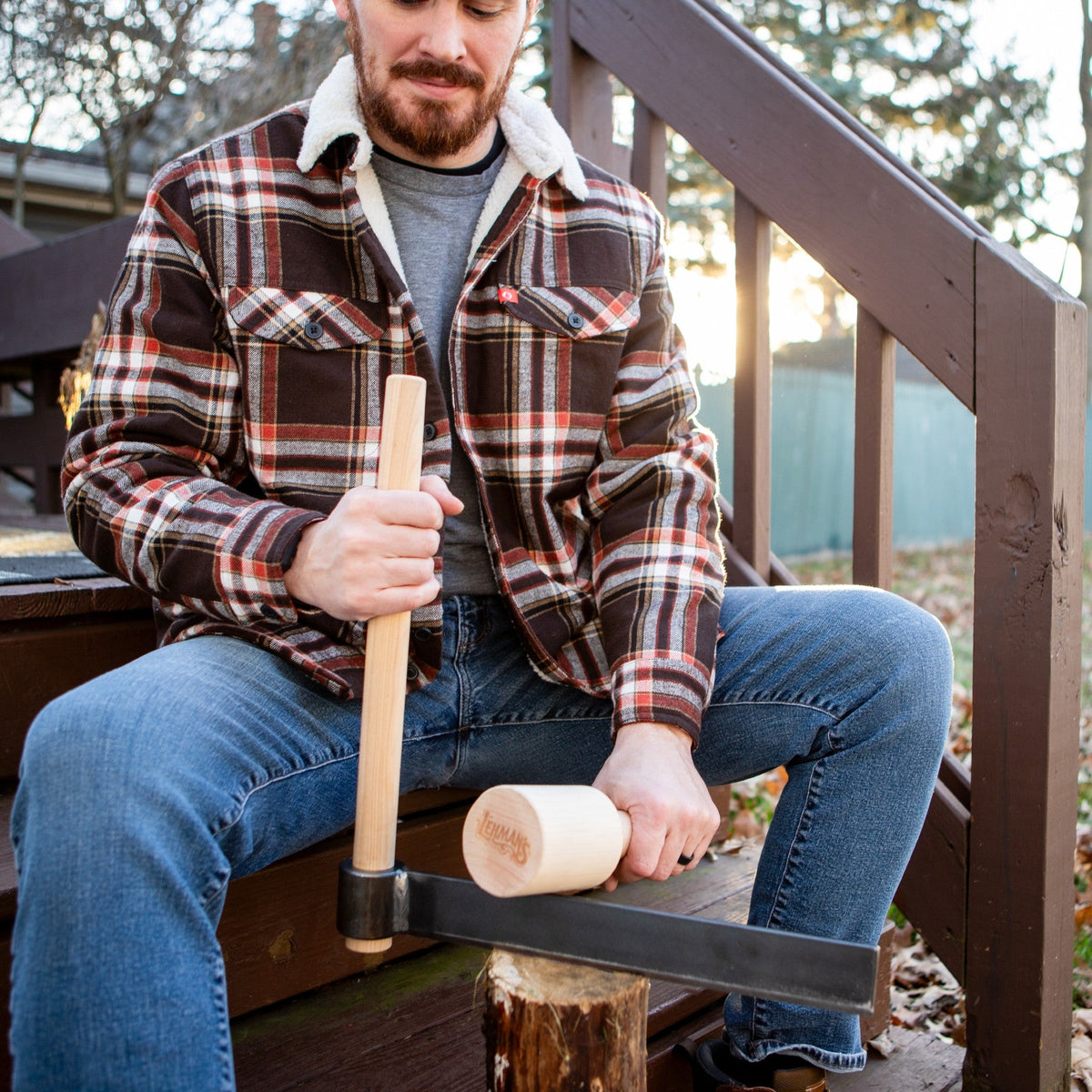 Lehman's Own Froe and Mallet Wood Splitting Set