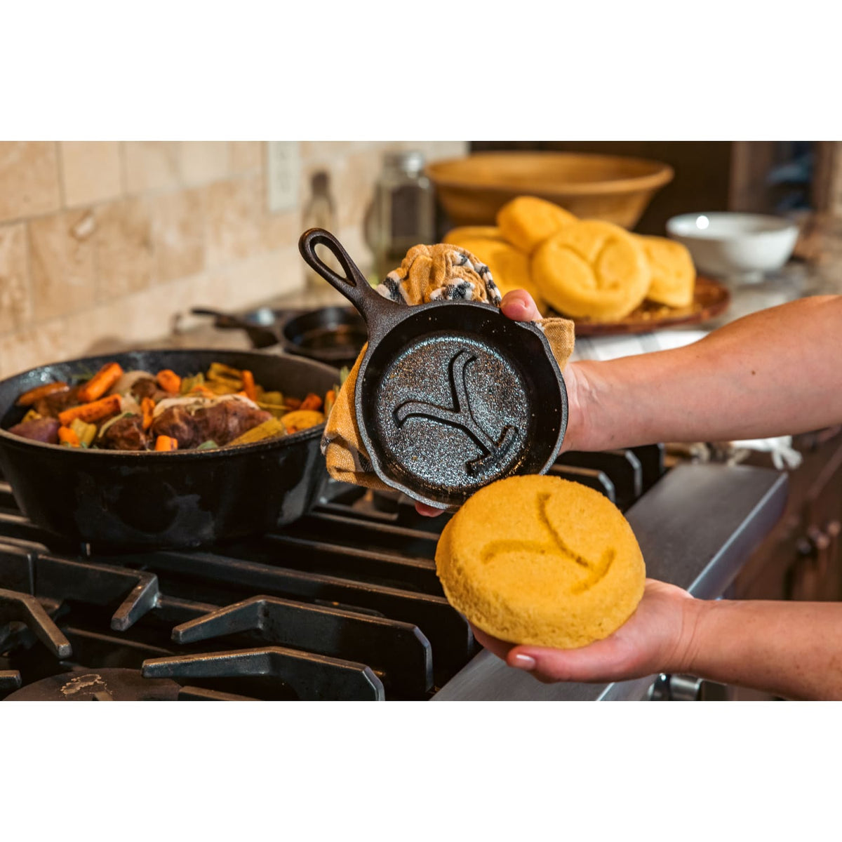 Lodge Yellowstone Cast Iron Skillets