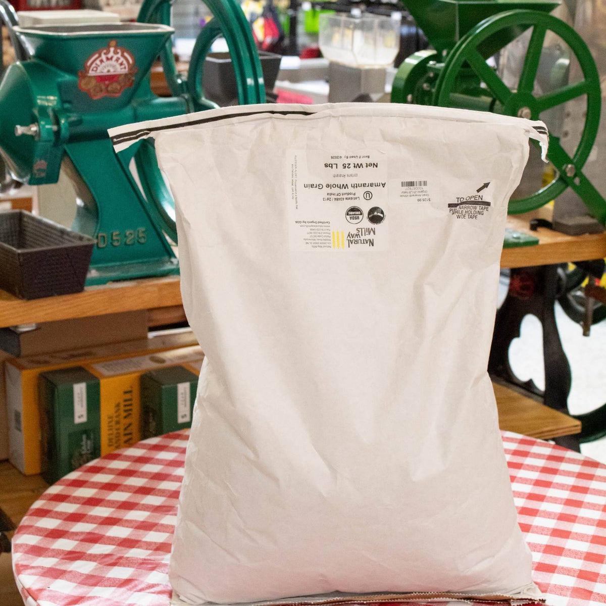 Organic Whole Amaranth Grain - 25 lb