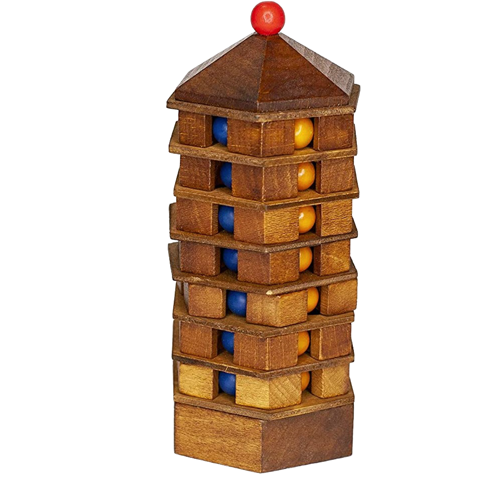 Chinese Pagoda Brainteaser Puzzle
