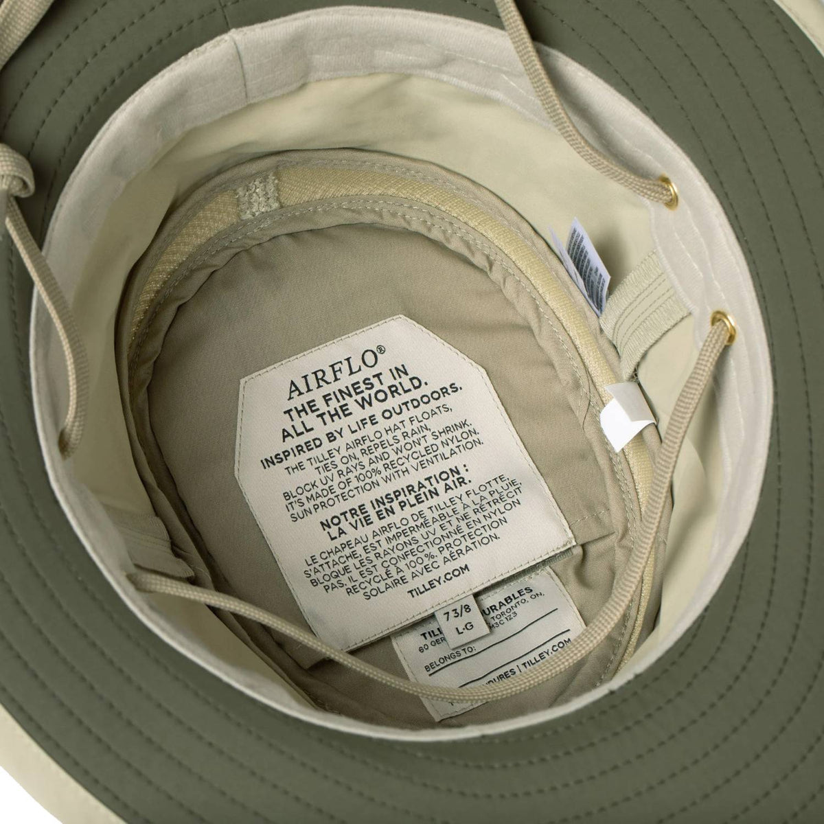 Tilley AirFlo Hat - Medium Brim, Khaki
