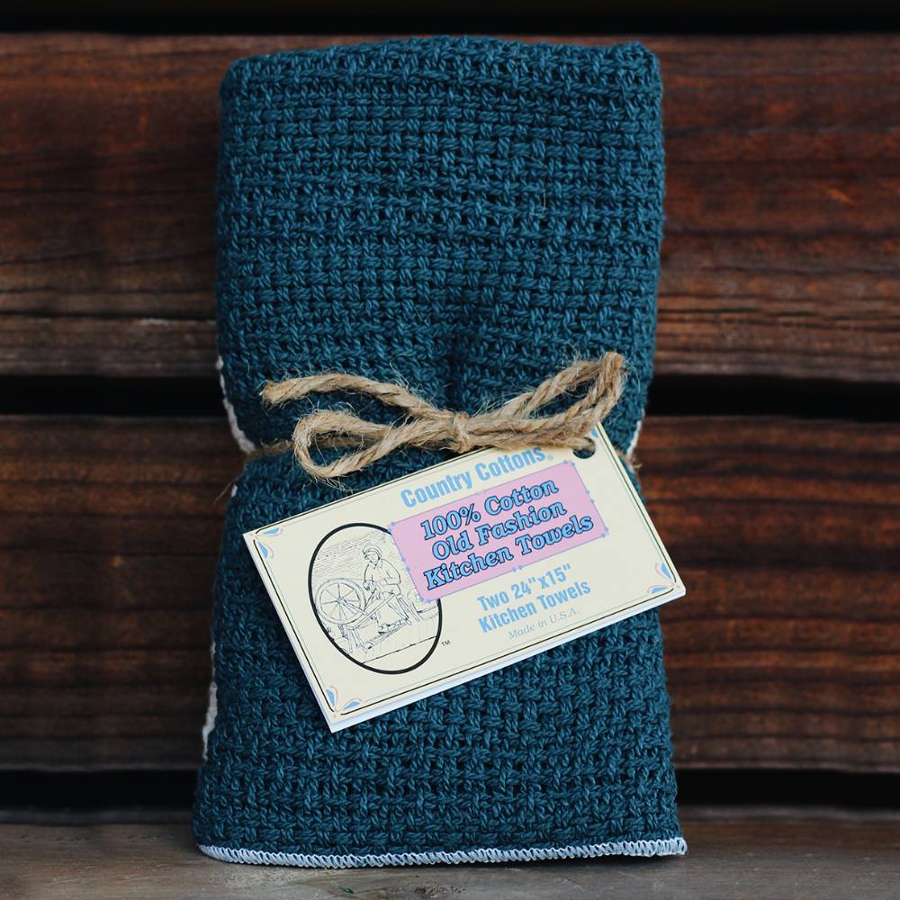 100% Cotton Kitchen Towels - Pack of 2