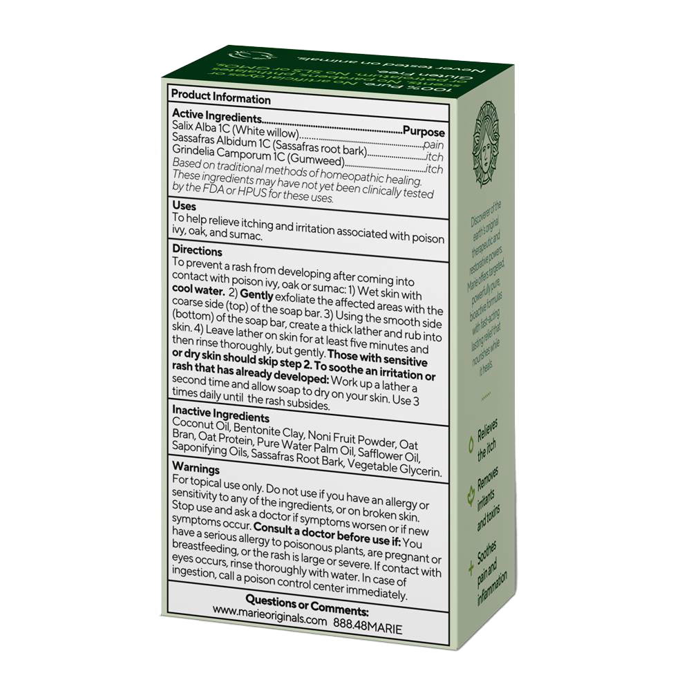 All-Natural Poison Ivy/Oak Relief Soap - 2.9 oz