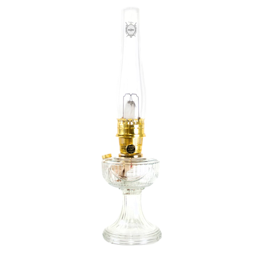 Aladdin Clear Lincoln Drape Oil Lamp