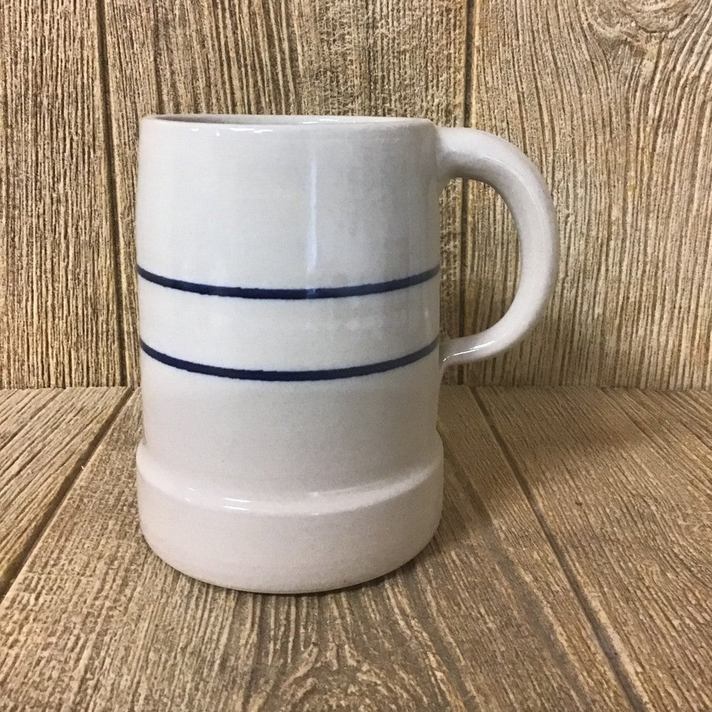 Heritage Blue Stripe Stoneware Large Stein