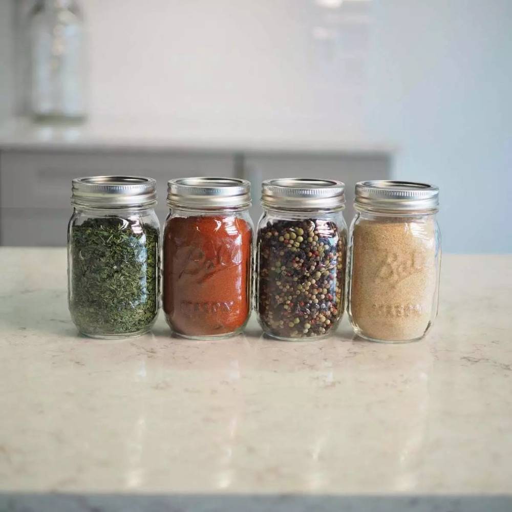 Ball Mini Storage Jars and Lids - 4 oz (4 pk)