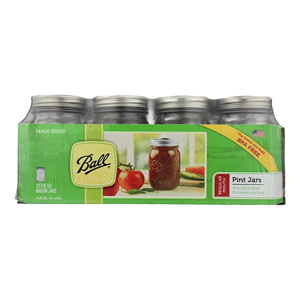 Ball Regular-Mouth Canning Jars (12)