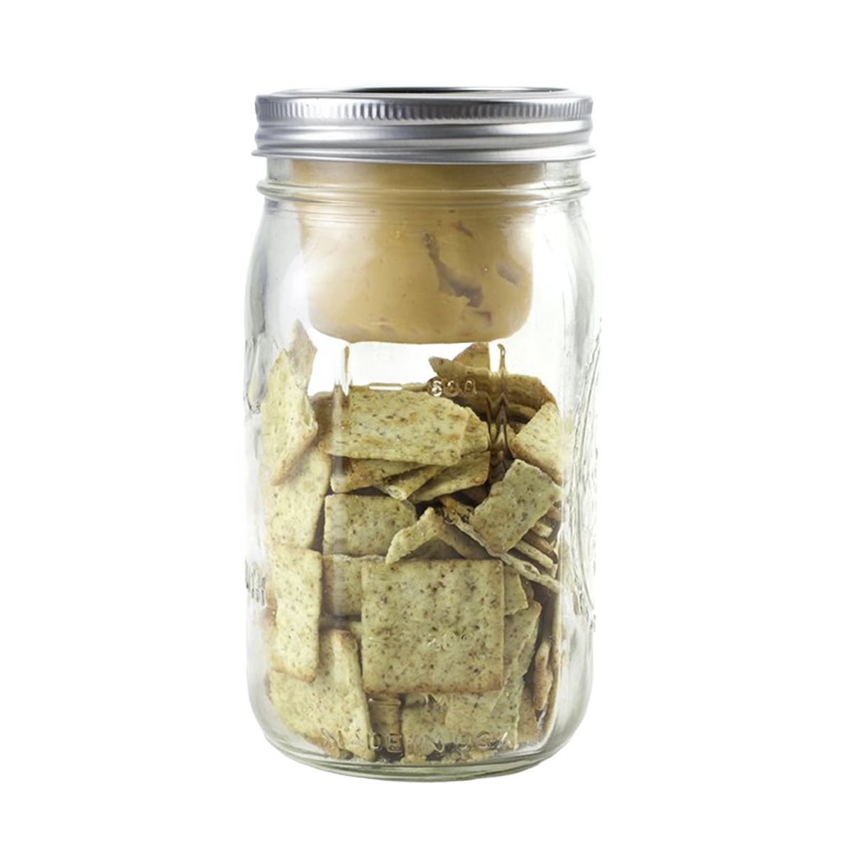 Cuppow Mason Jar Divider Cup (BNTO) - Wide Mouth