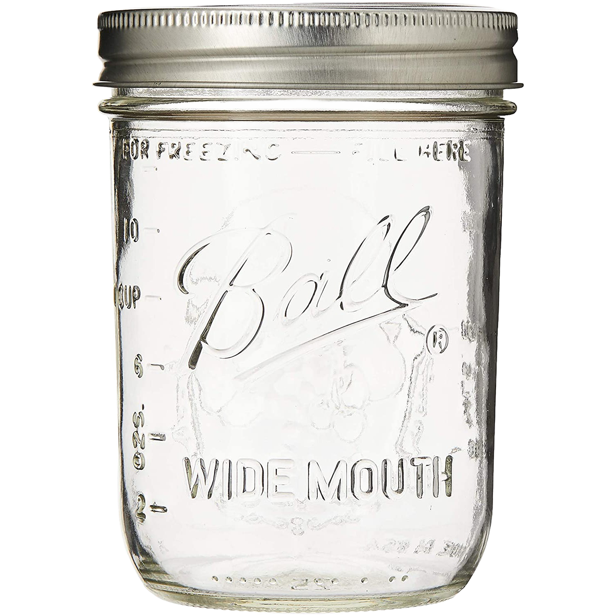 Ball Wide-Mouth Pint Canning Jars (12)