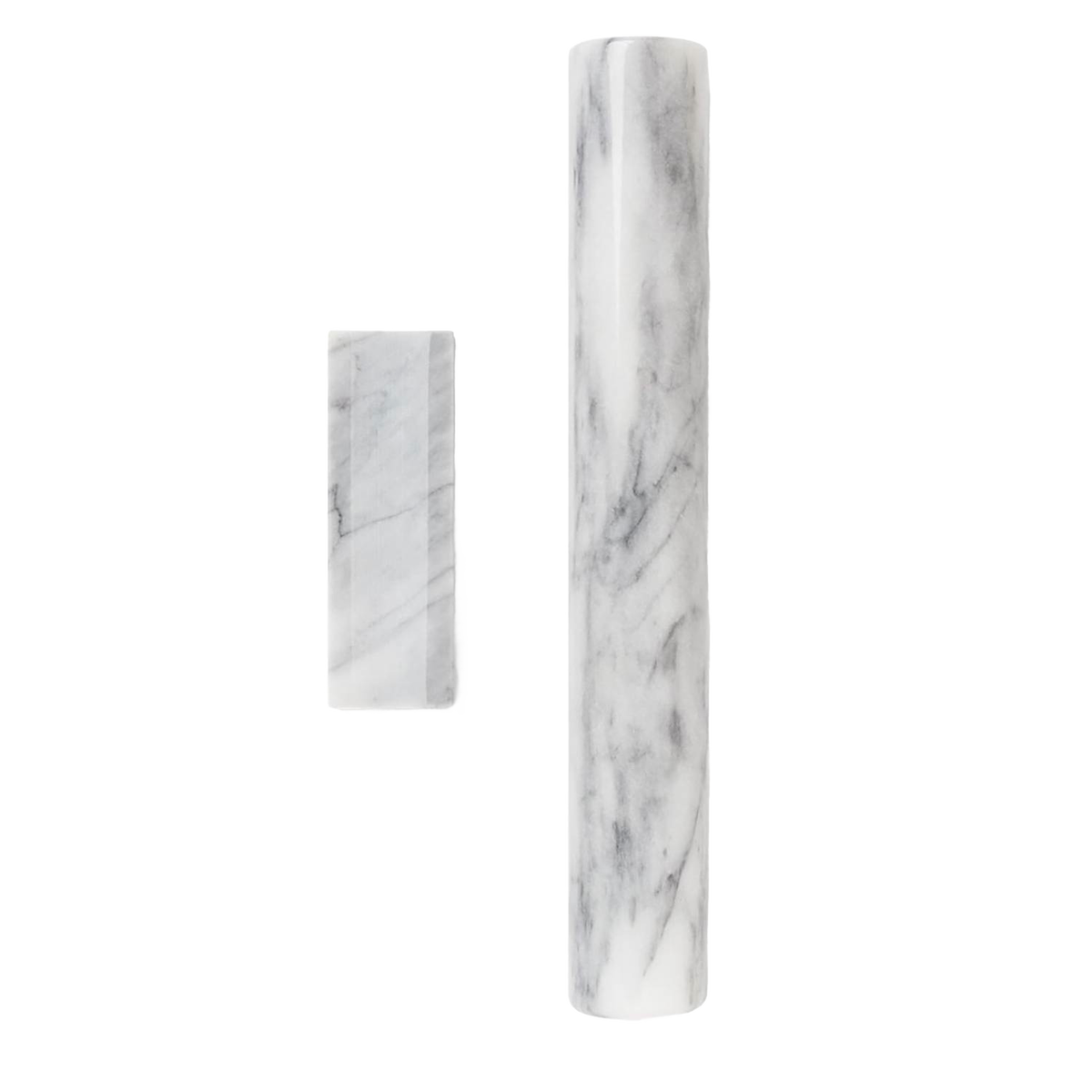 Marble French Rolling Pin with Stand - 11.75"L