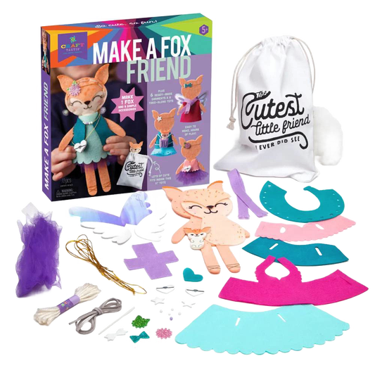 Make a Fox Friend Craft Kit for Kids
