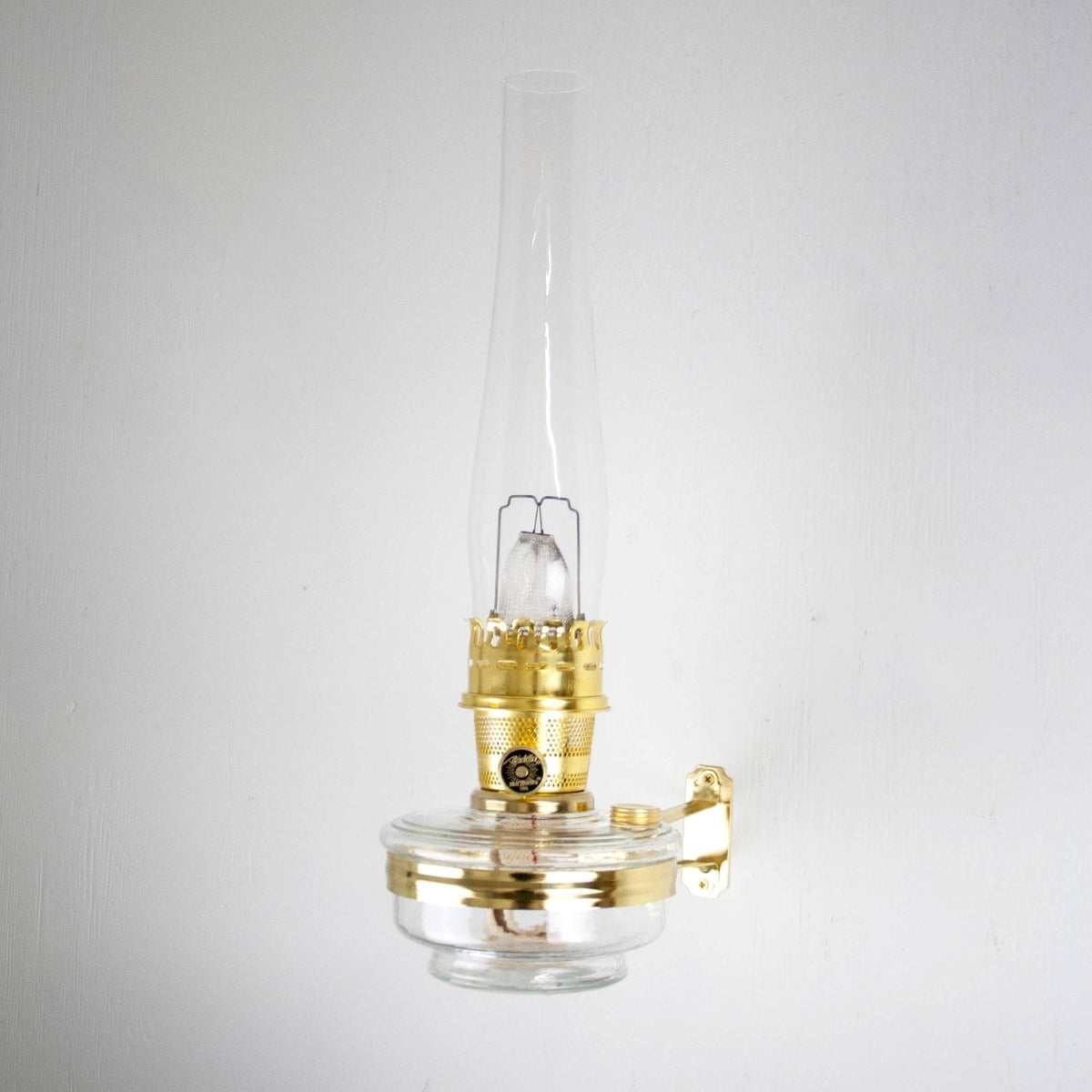Aladdin Clear Regency Wall Oil Lamp