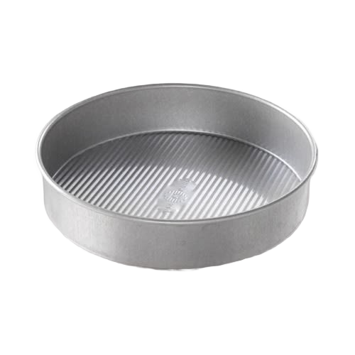 Round Cake Pan - 9" Aluminized Steel (USA Made)