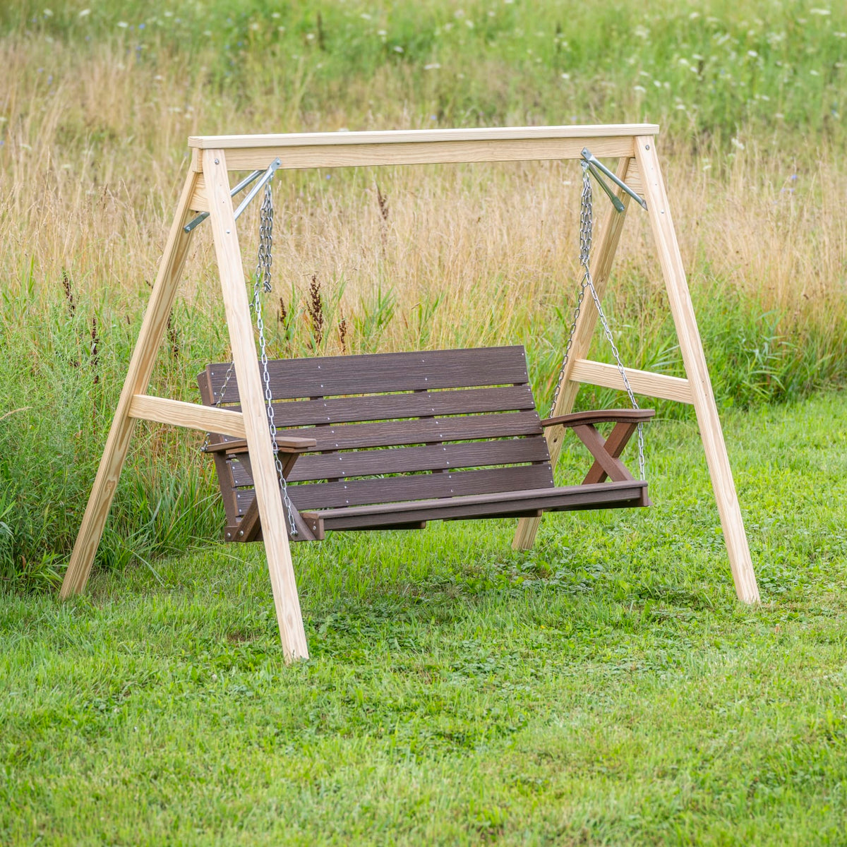 A-Frame Stand for Hanging Porch Swings