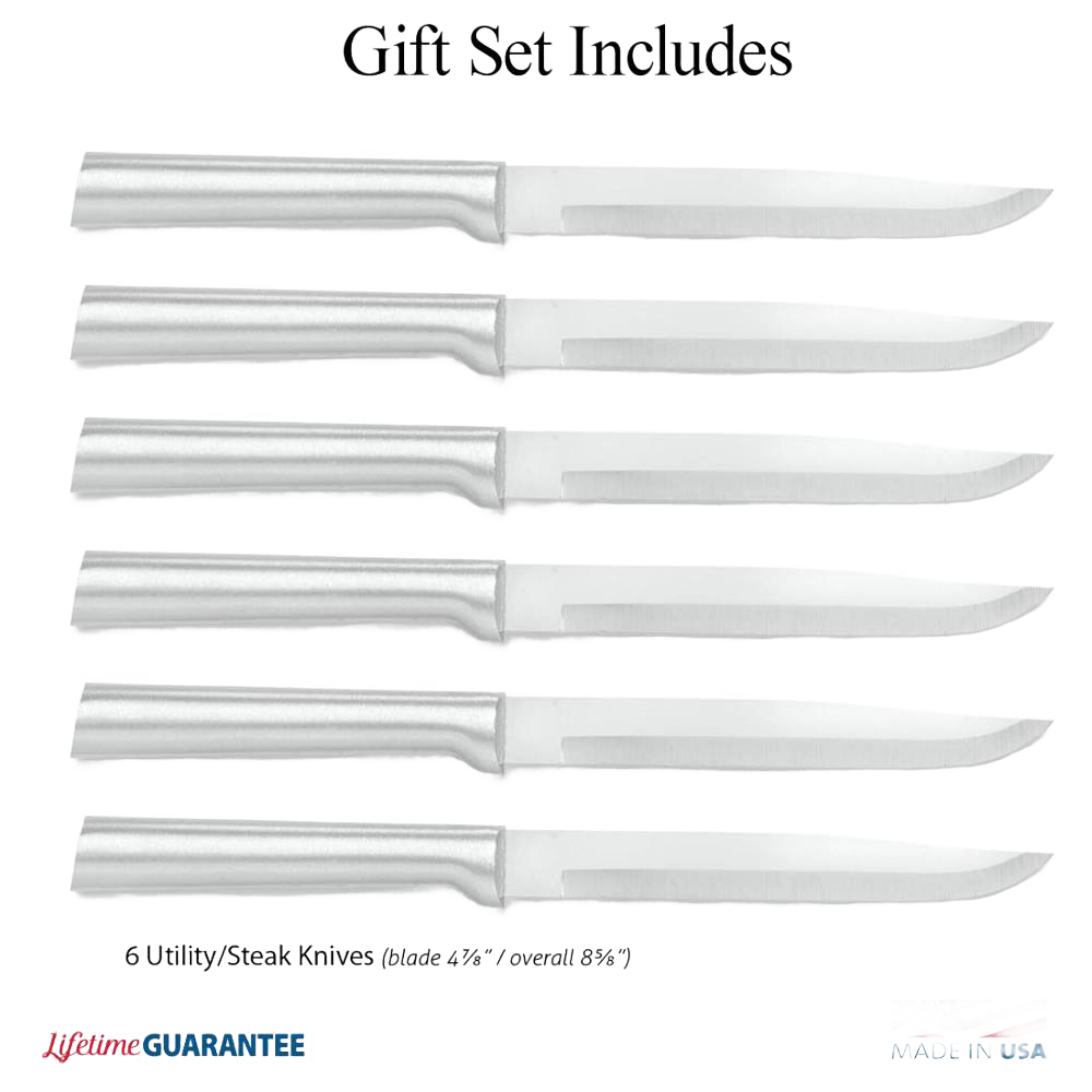 Rada Utility Steak Knives Gift Set - 6 pc