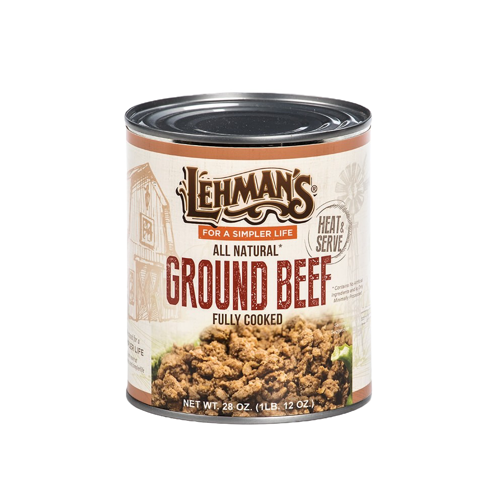 Lehman's Canned Ground Beef
