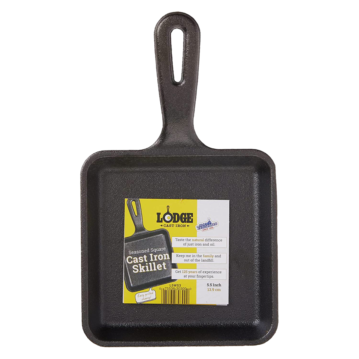 Lodge Square Cast Iron Skillet - 5"