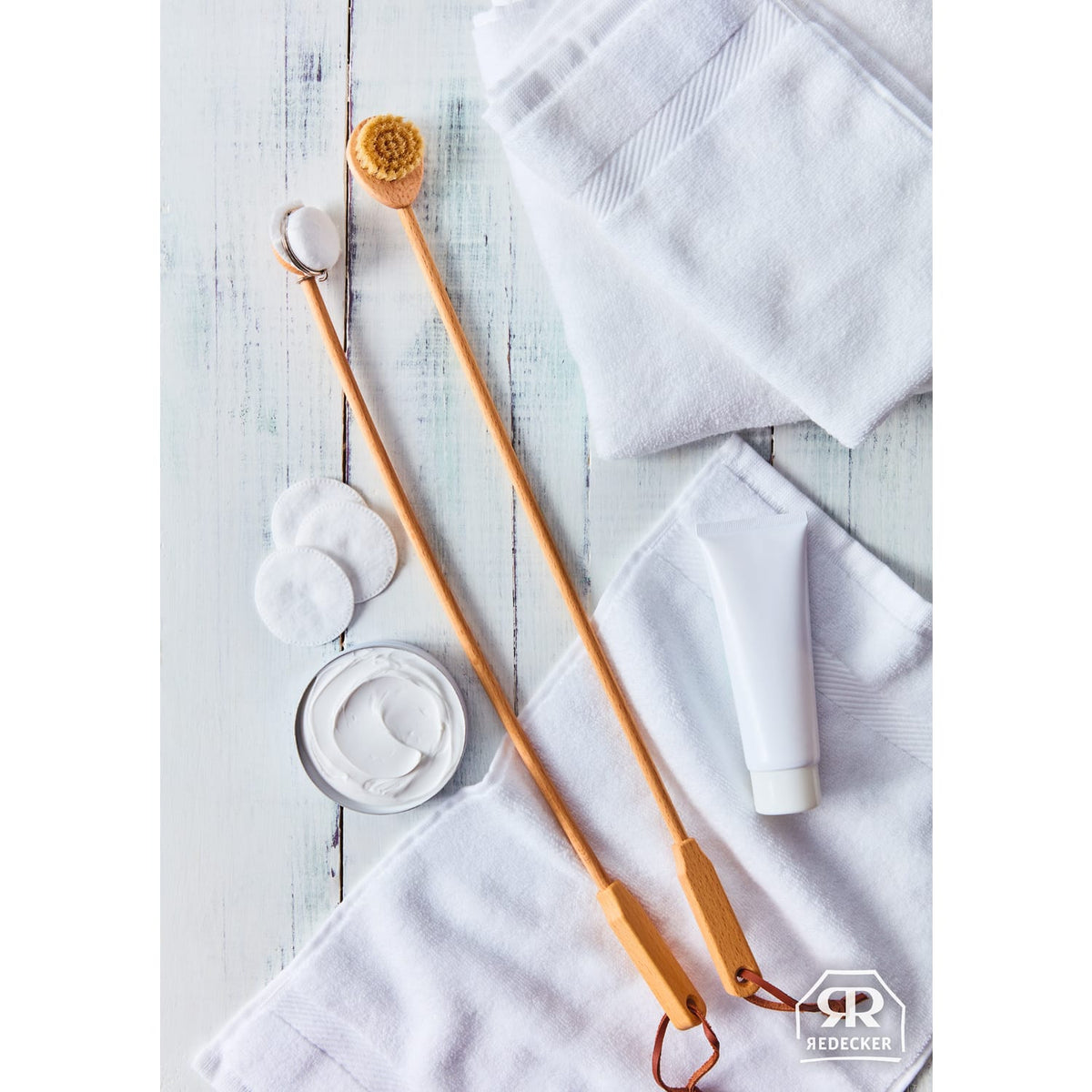 Back Scratcher Brush with Curved Handle
