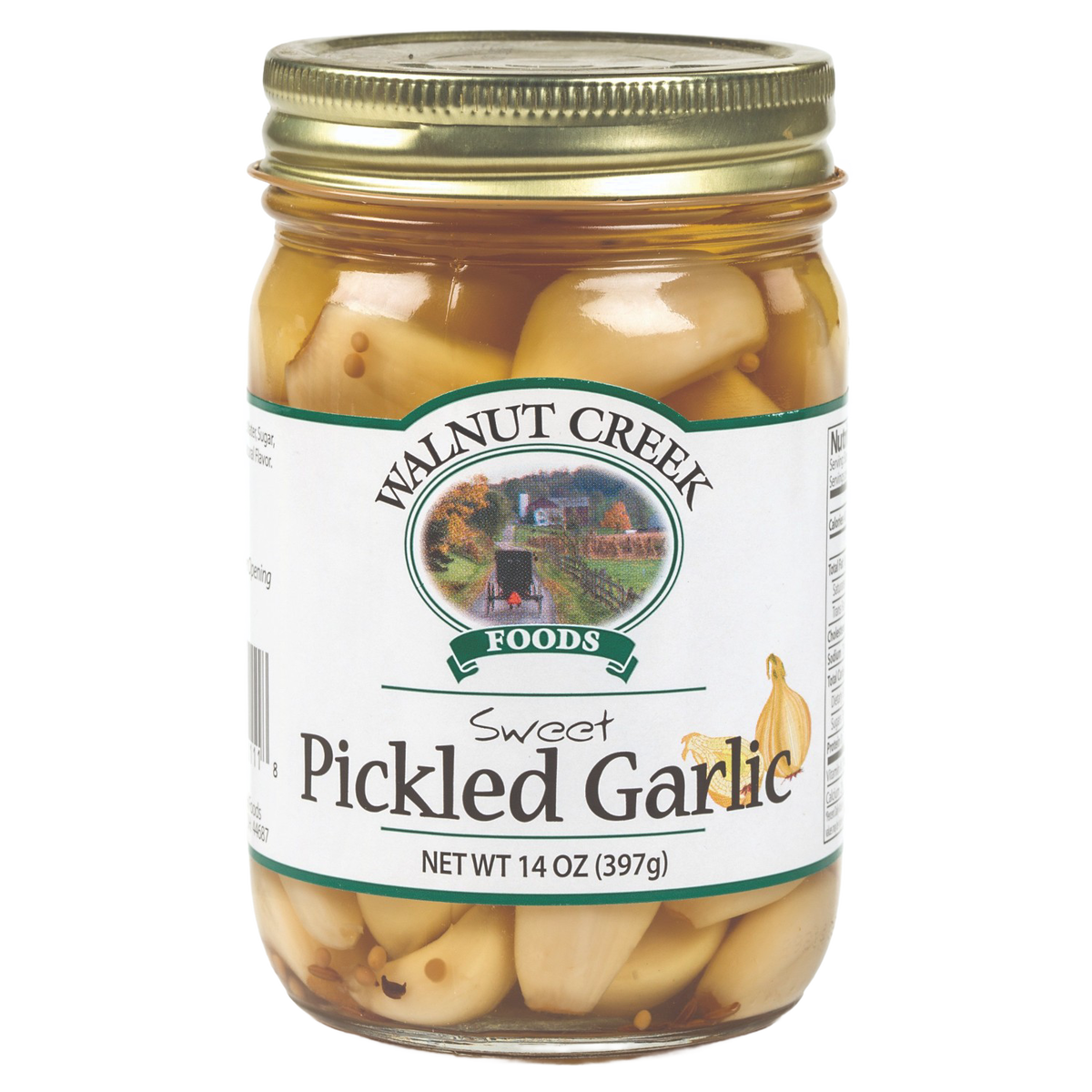 Sweet Pickled Garlic