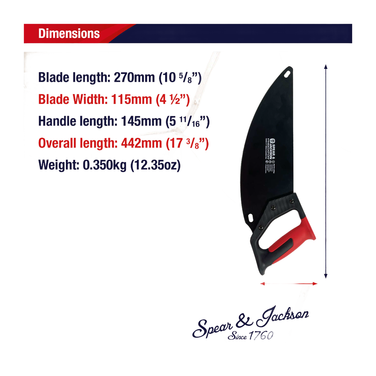 Spear & Jackson Predator Insulation Saw