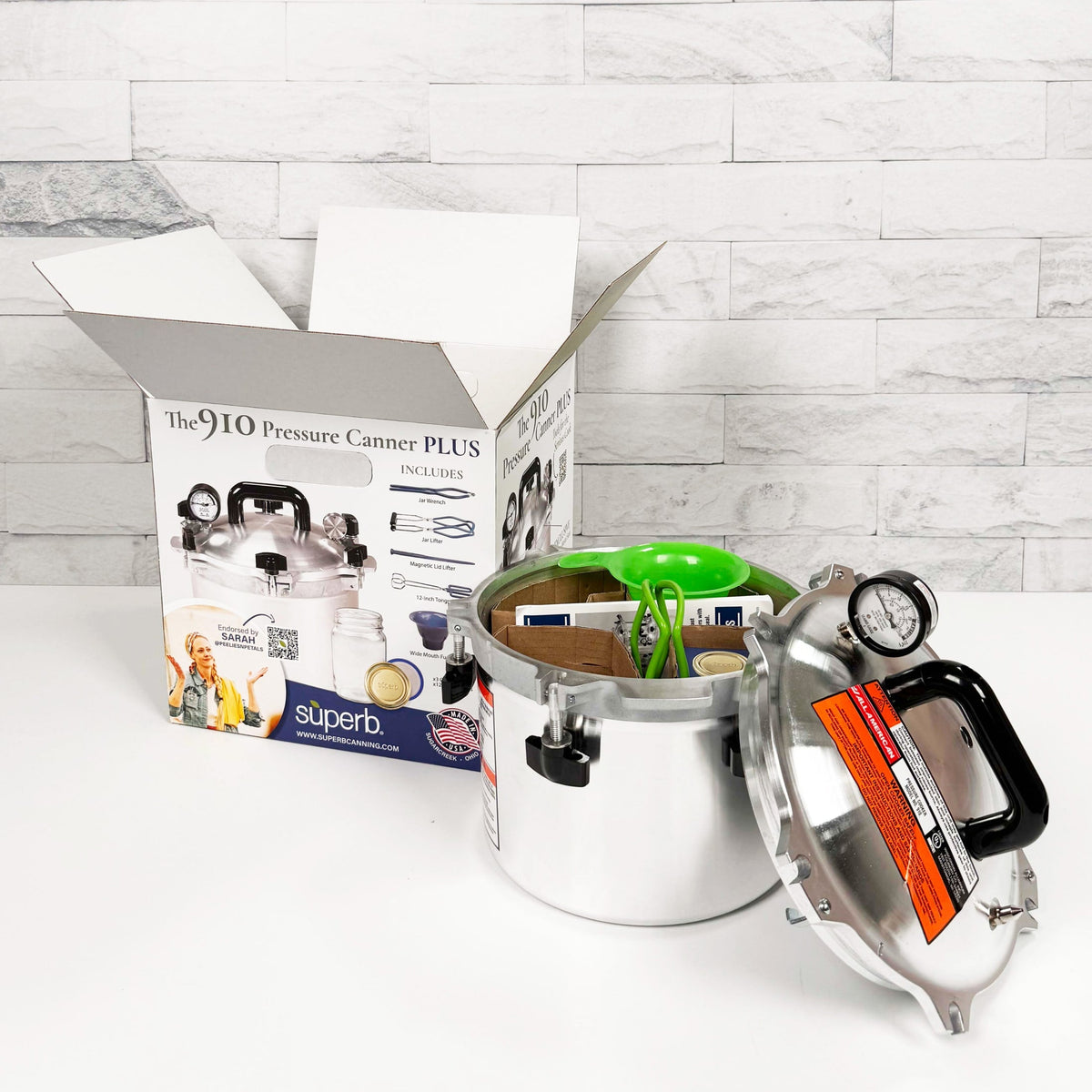 All American 10.5-Qt Pressure Canner Kit