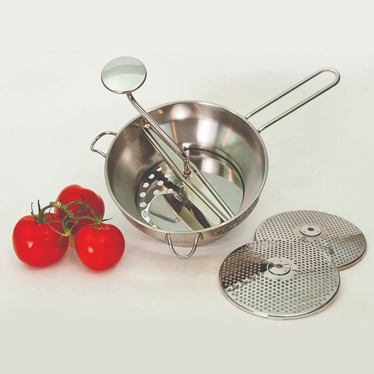 2-Qt Food Mill with 3 Discs